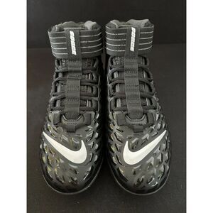 Nike Force Savage Pro 2 White Black Football Cleats Men Size 12.5 AH4000-100